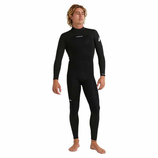 Pianka Quiksilver 3/2mm Prologue Men Back Zip FLT Black 2024