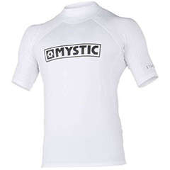 Koszulka krótki rękaw Mystic Star Rashvest SS White